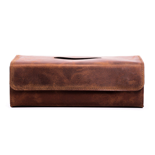 Spotless - Leather Tissue Holder