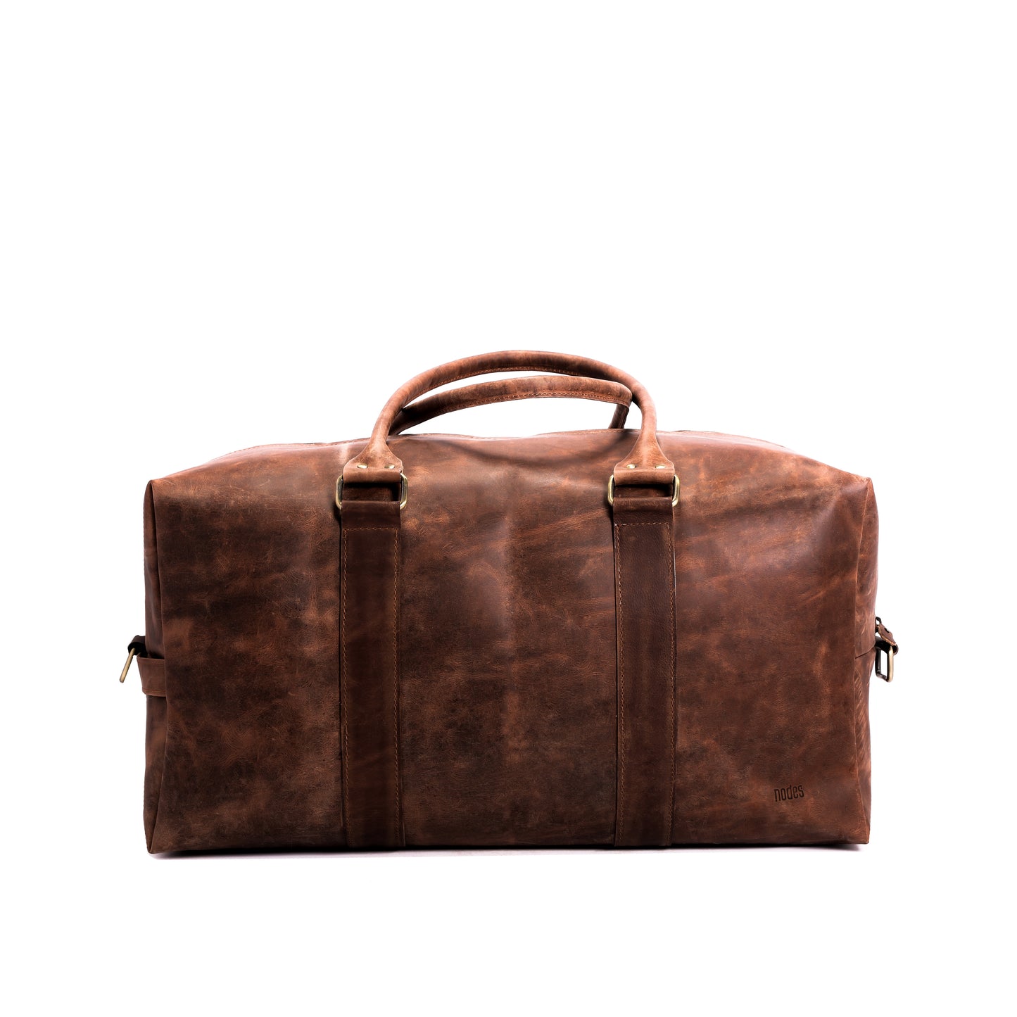 The Vagabond - Leather Cuboid Duffle Bag