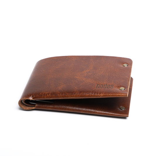 Nothing - Bi Fold Wallet Caramel Brown
