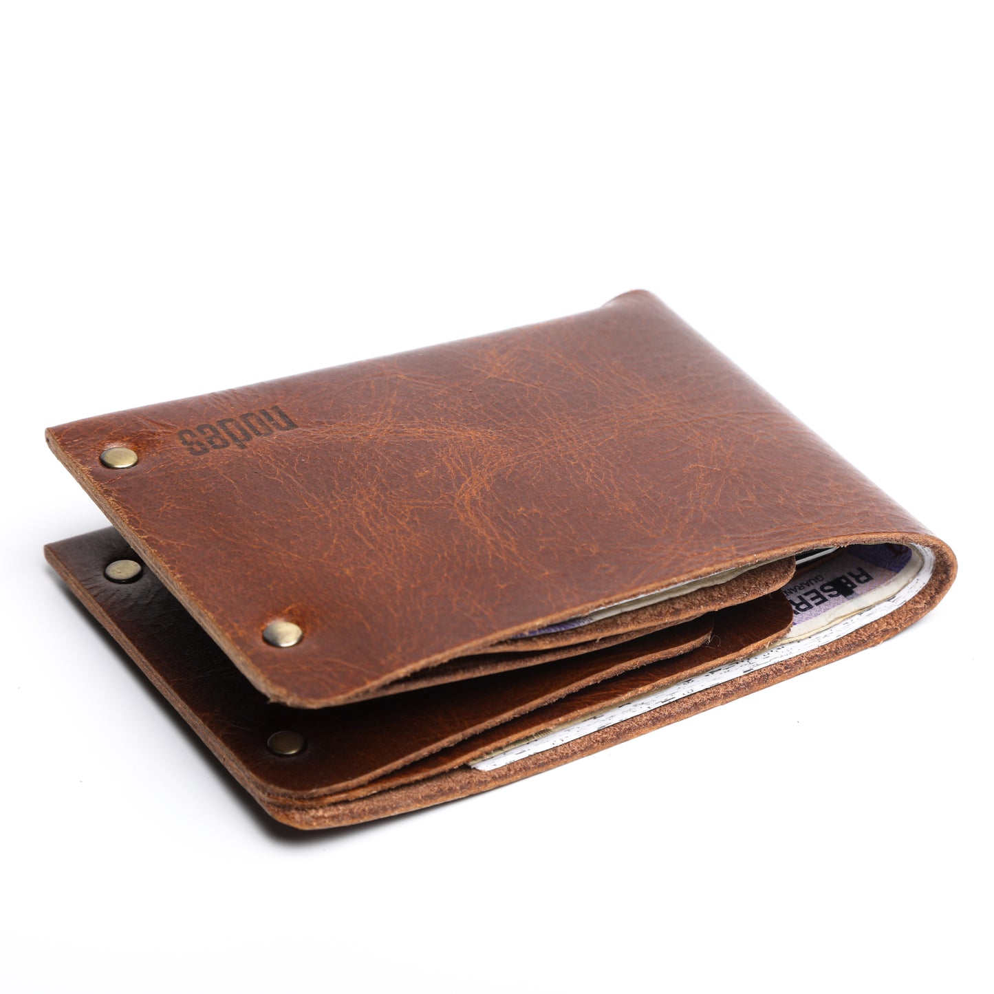 Nothing - Bi Fold Wallet Caramel Brown