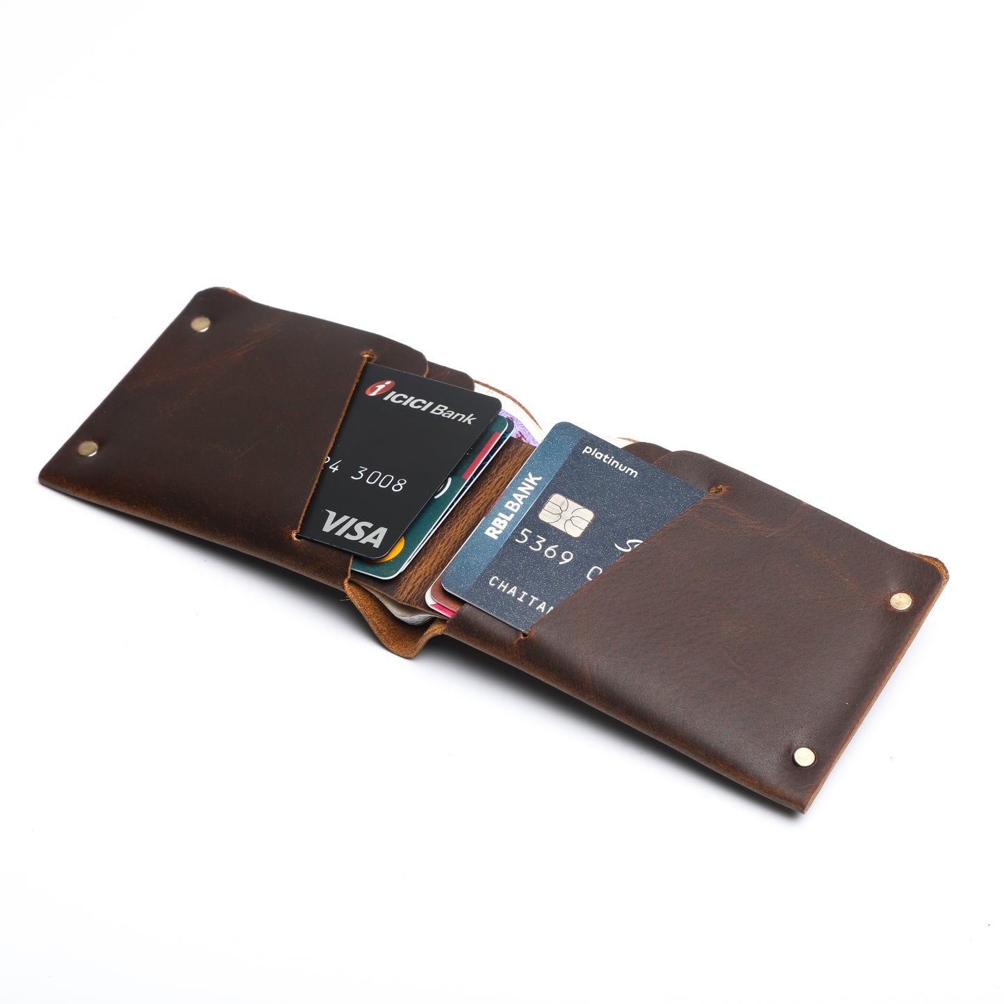 Nothing - Bi Fold Wallet Brown