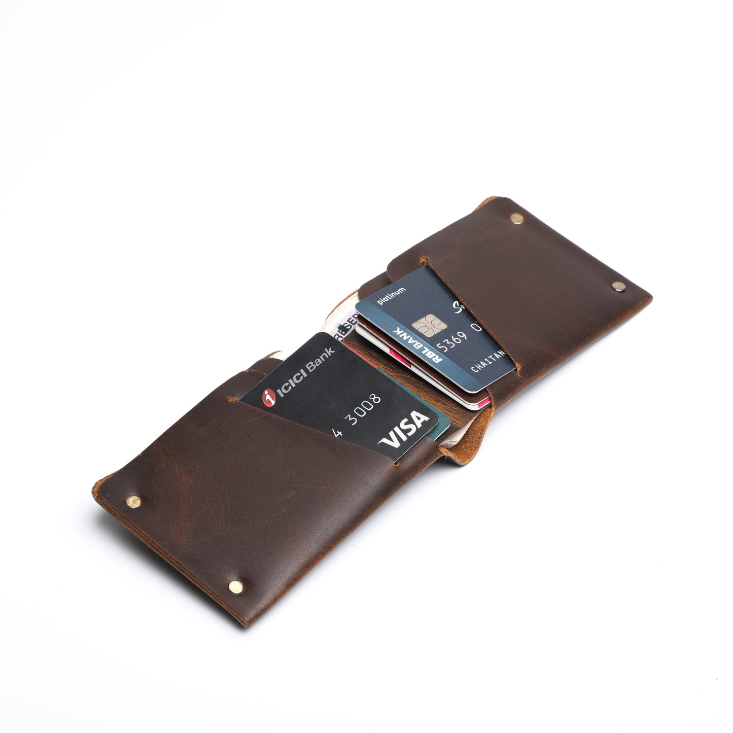 Nothing - Bi Fold Wallet Brown