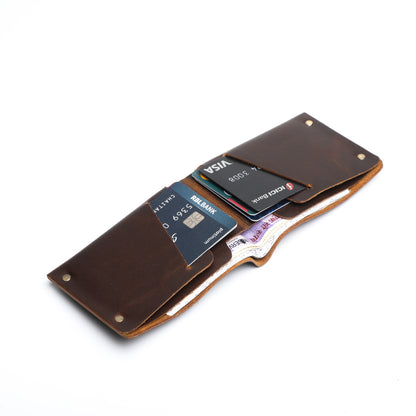 Nothing - Bi Fold Wallet Brown