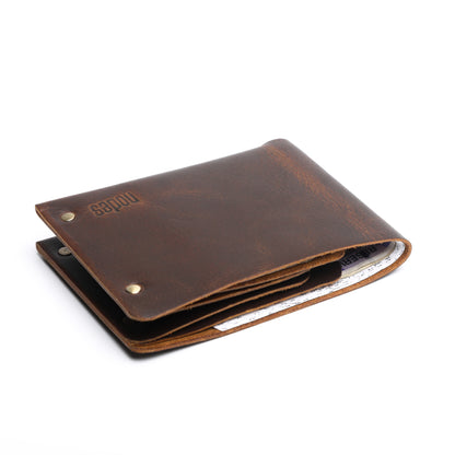 Nothing - Bi Fold Wallet Brown