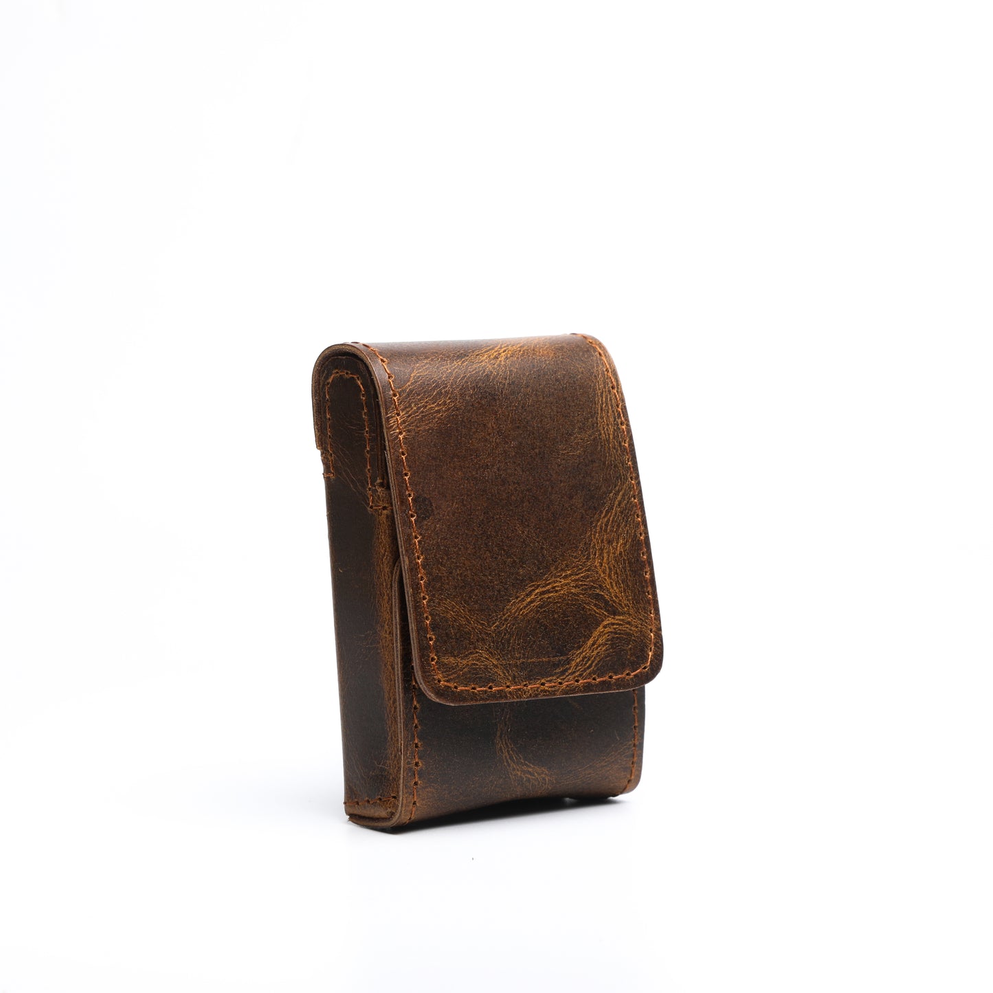 sobo classic - Leather Cigarette Case With Lighter Pocket