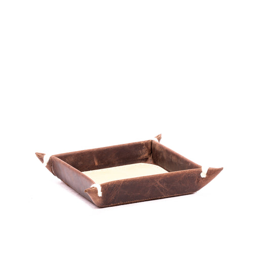 Plateau - Leather Valet Tray - Small