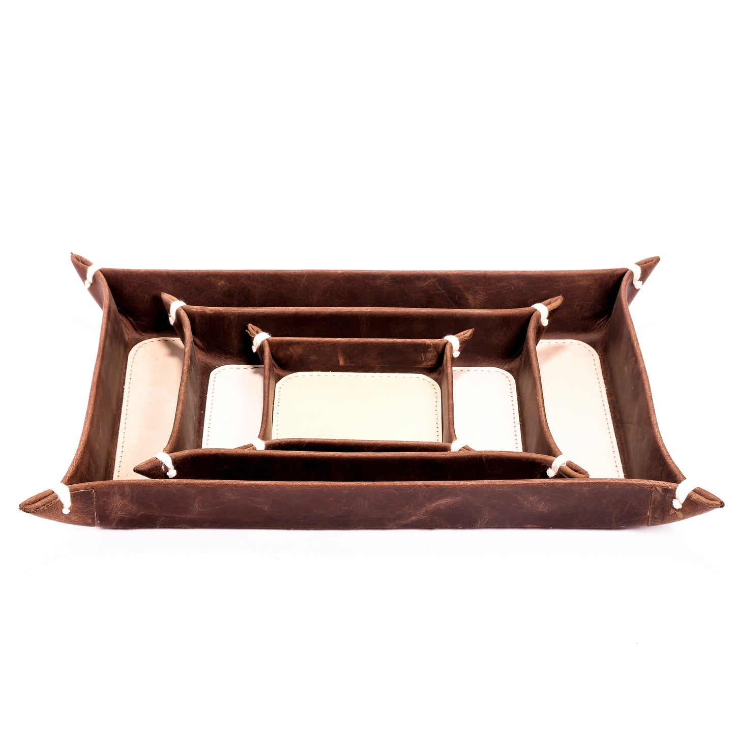 Plateau - Leather Valet Tray - Small
