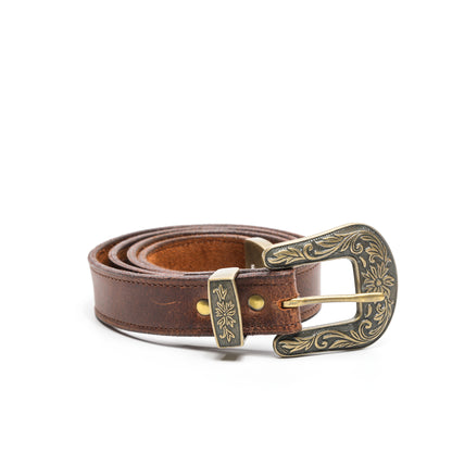 Vintage - Leather Unisex Belt