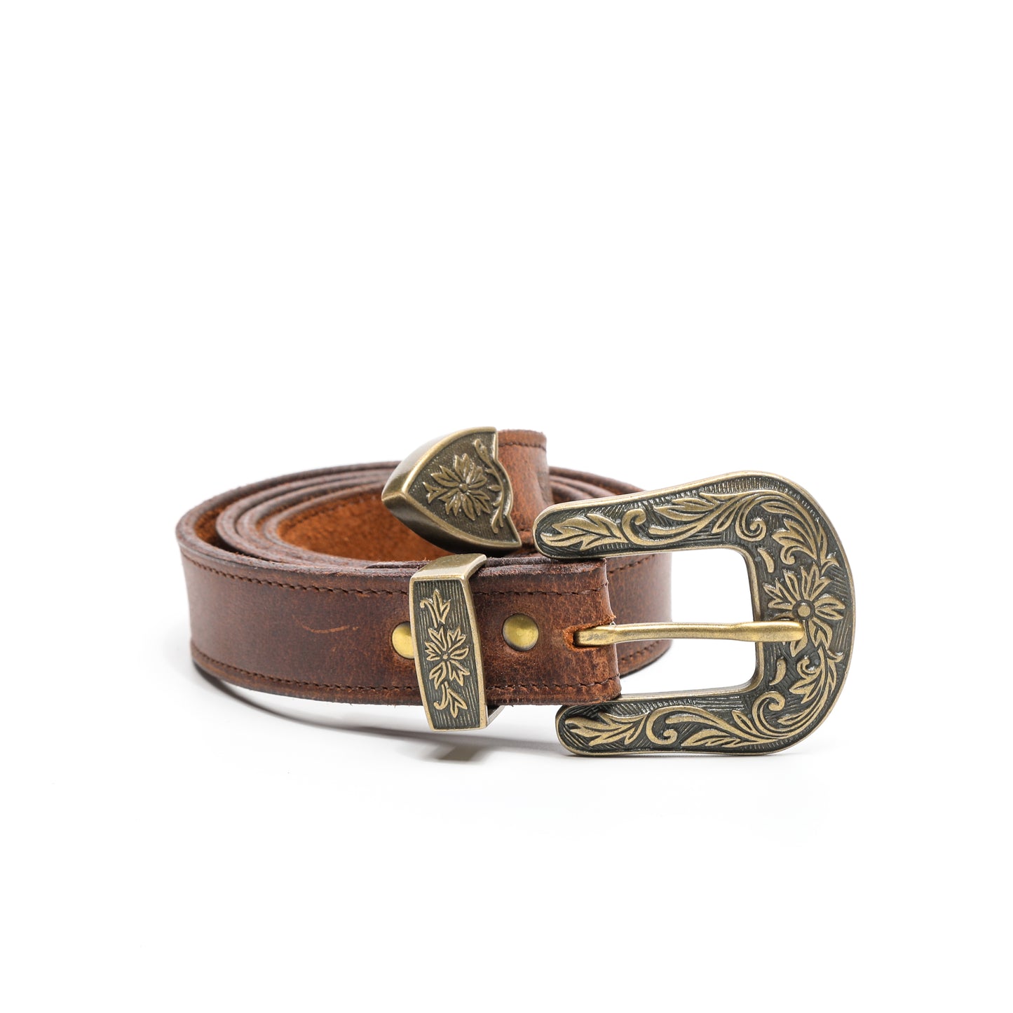 Vintage - Leather Unisex Belt